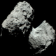 Imagen para el artículo titulado No era rojizo: La ESA muestra el cometa 67P en su primera foto a color
